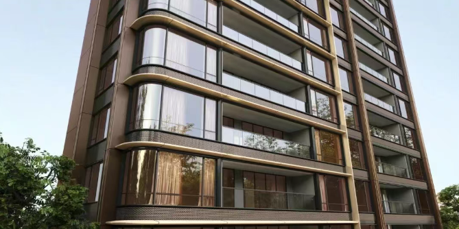 住宅外立面：各种铝板的处理手法