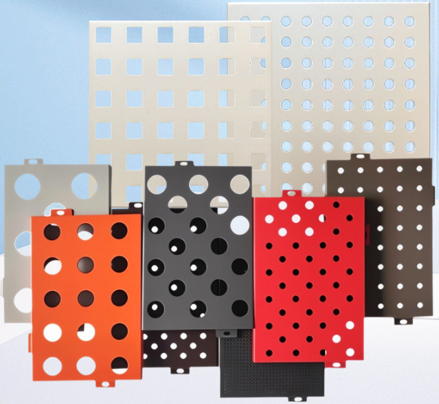 冲孔墙面装饰铝单板